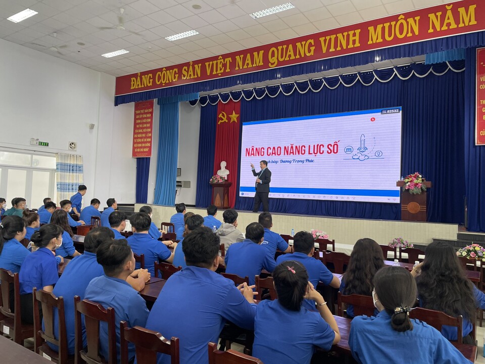 Bàu Bàng: Hội nghị tập huấn Nâng cao năng lực số trong đoàn viên, thanh niên năm 2023